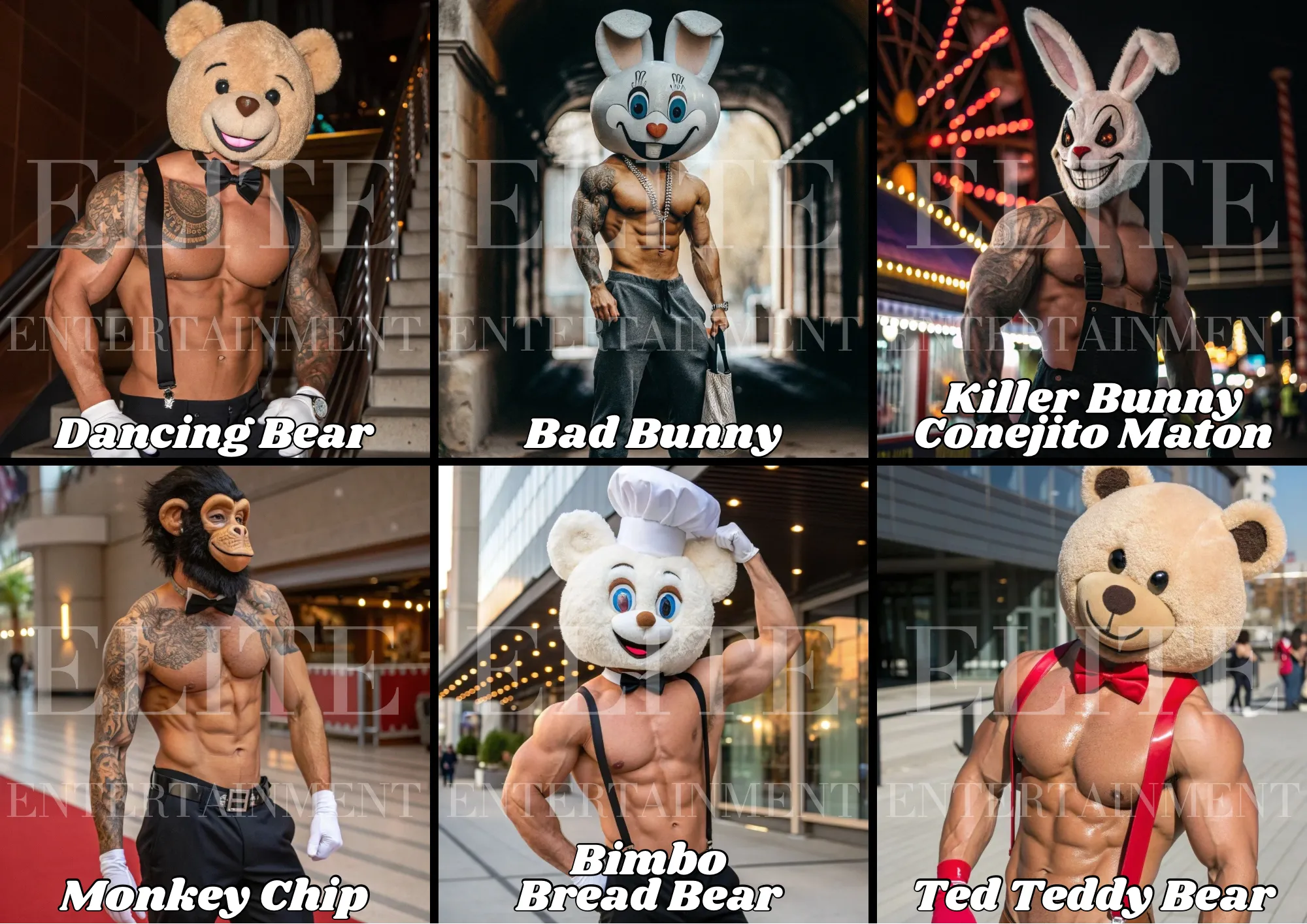 Copy of Copy of Elite Entertainment - Mascots & Animals