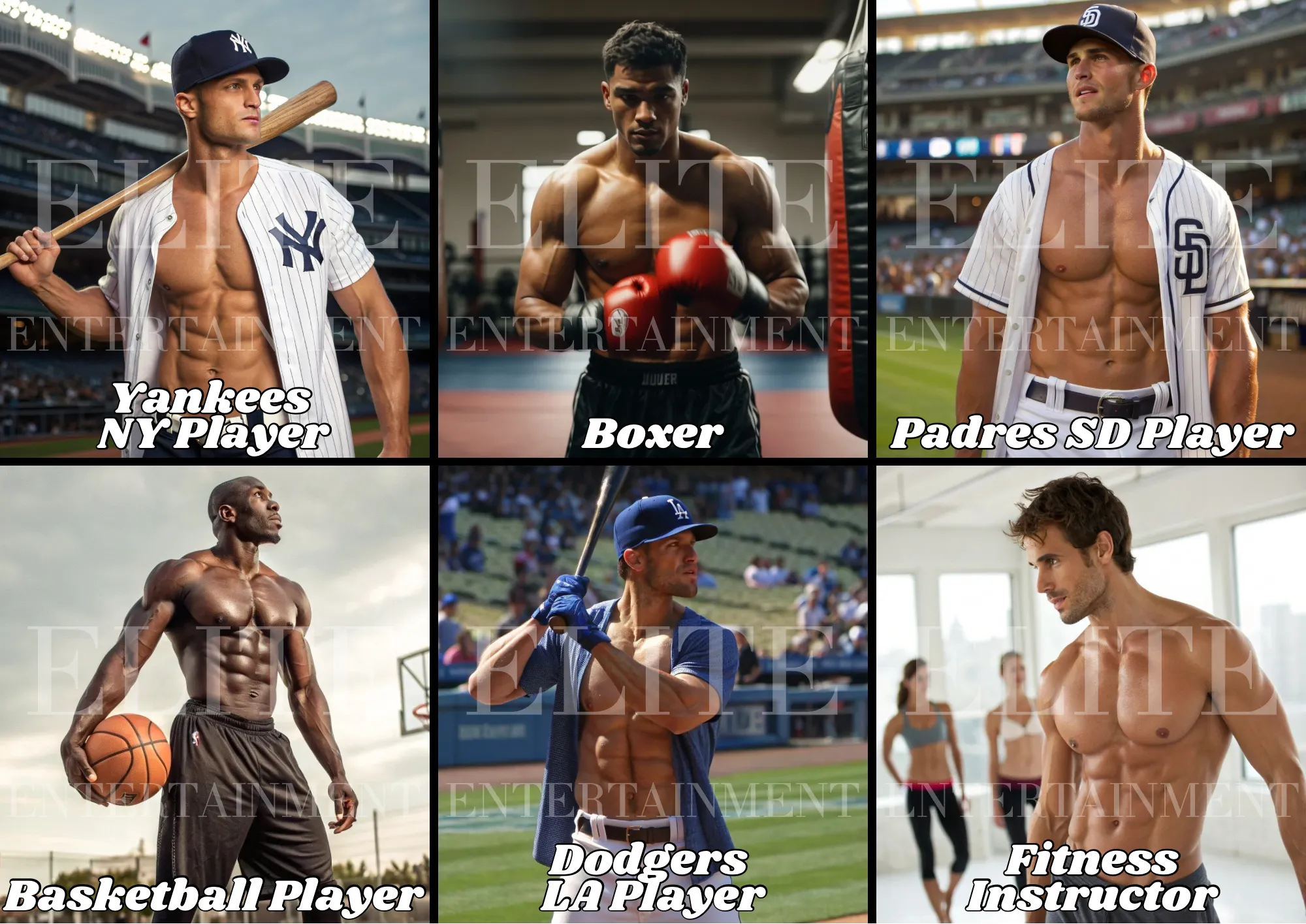 Copy of Copy of Elite Entertainment - Sports & Fitness Stars